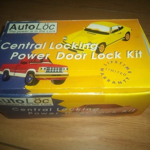 NEW! AUTOLOC 4 DOOR CL4000-CENTRAL LOCKING POWER DOOR LOCK KIT-COMPLETE! - Picture 2 of 6